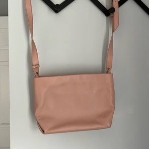 J Crew Light Pink Crossbody Bag